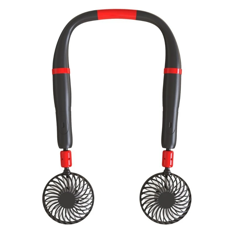 Quạt Cổ Rảnh Tay Sạc Mini Cá Nhân USB Quạt Cầm Tay Có Thể Điều Chỉnh Quạt Dropshipping