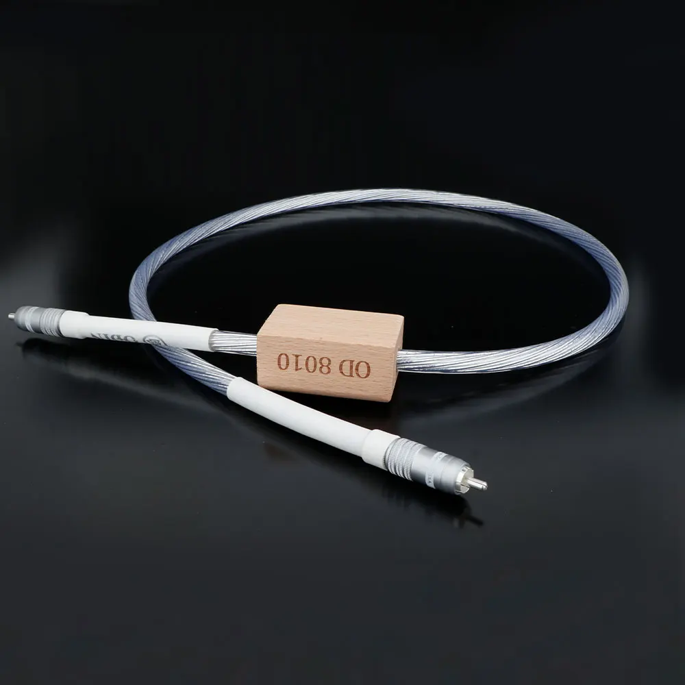 High Quality Nordost Odin Pure Sliver Coaxial Digital Cable Fever Audio  AES/EBU Signal Wire Line 