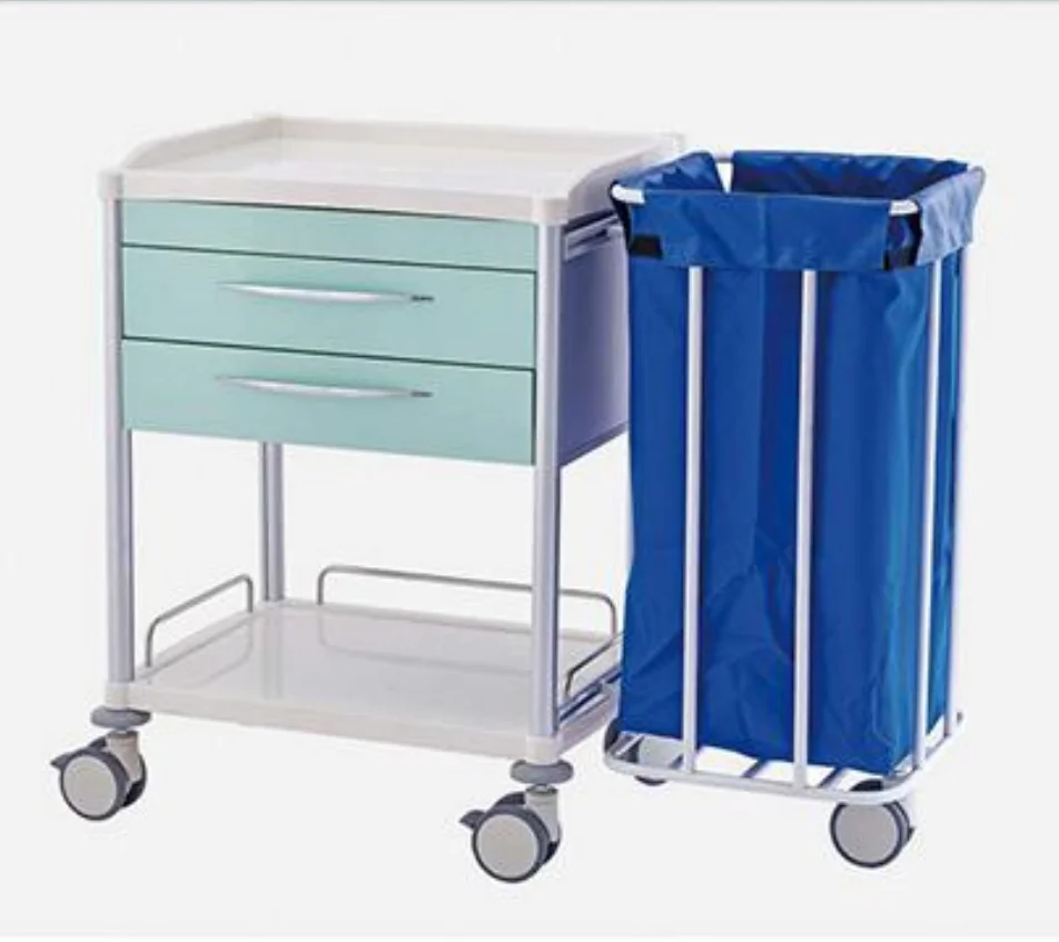 

Nursing Cart Secure and Efficient Medical Trolley Furniture ABS Material Hospital Medication Cart