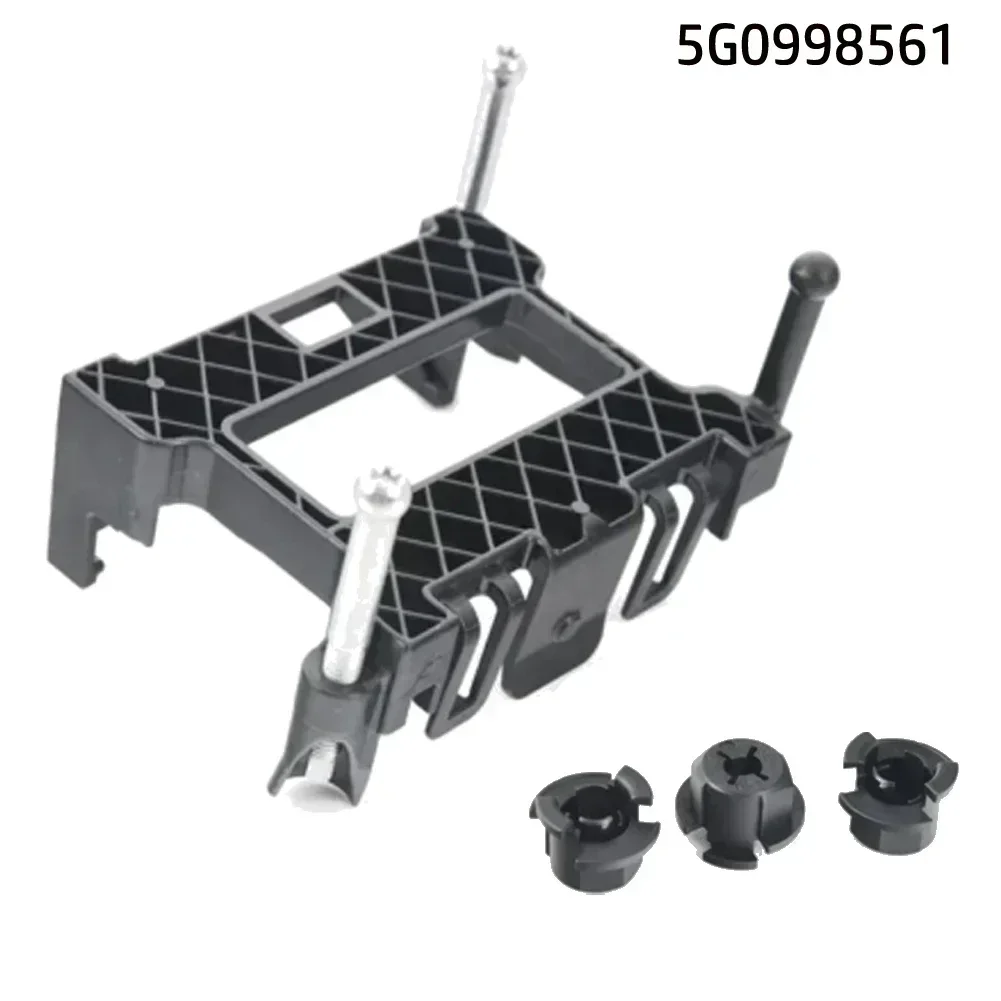 Kit de hardware del módulo de control de crucero del sensor de distancia 5G 0998561   Kit de reparación de montaje de soporte de montaje negro para GOLF para MK7 duradero