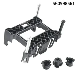 Distance Sensor Cruise ControlModule Hardware Kit 5G0998561 Black Mounting Bracket Mounting Repair Kit For GOLF For MK7 Durable