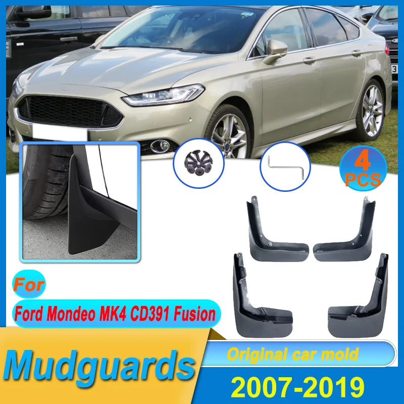 

Car Mud Flaps For Ford Mondeo MK4 CD391 Fusion 2007-2019 Mudflaps Splash Guards Front Rear Fenders Protect Mudguards Accessories