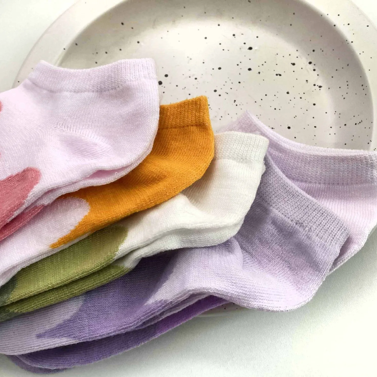 5 paare/los Baumwolle morden bunte niedliche lila lustige Steigung Frauen Socken Studentin Mädchen kurze niedrig geschnittene Knöchel Sox Frühling Herbst