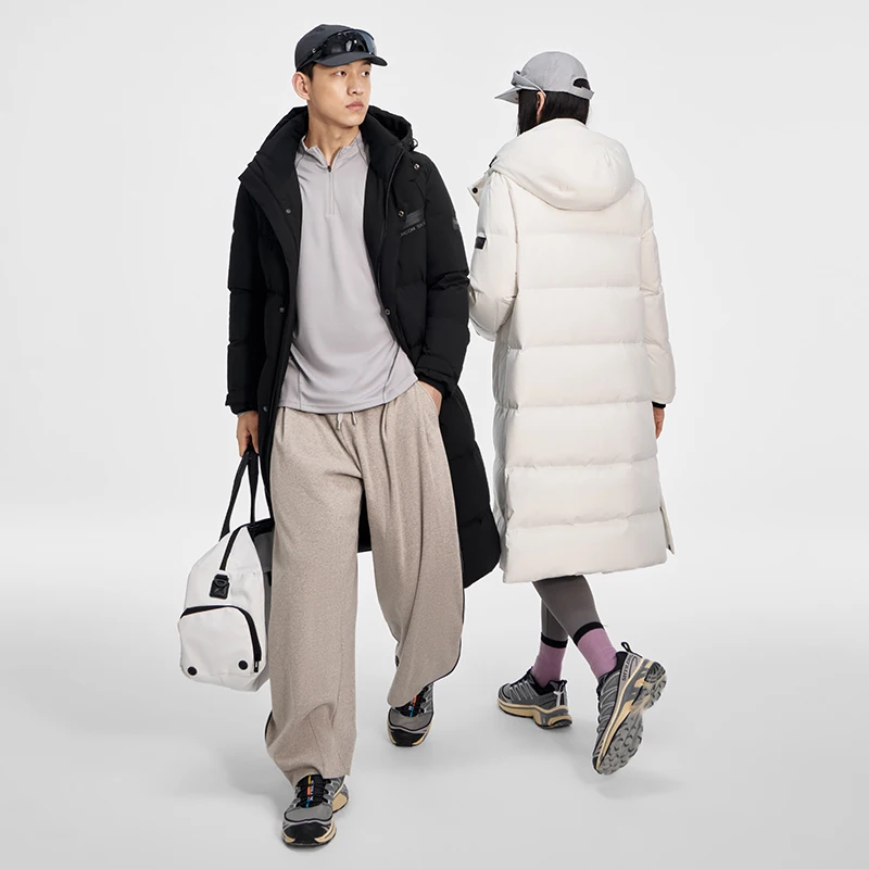 เสื้อแจ็คเก็ตขนห่าน Chericom รุ่น 2025 แบบยาว มีฮู้ด แขนเสื้อแบบติดตีนตุ๊กแก เสื้อพัฟเฟอร์ผู้หญิง กันน้ำ สวมใส่สบาย เสื้อผ้าผู้หญิง รุ่น Y309605Y