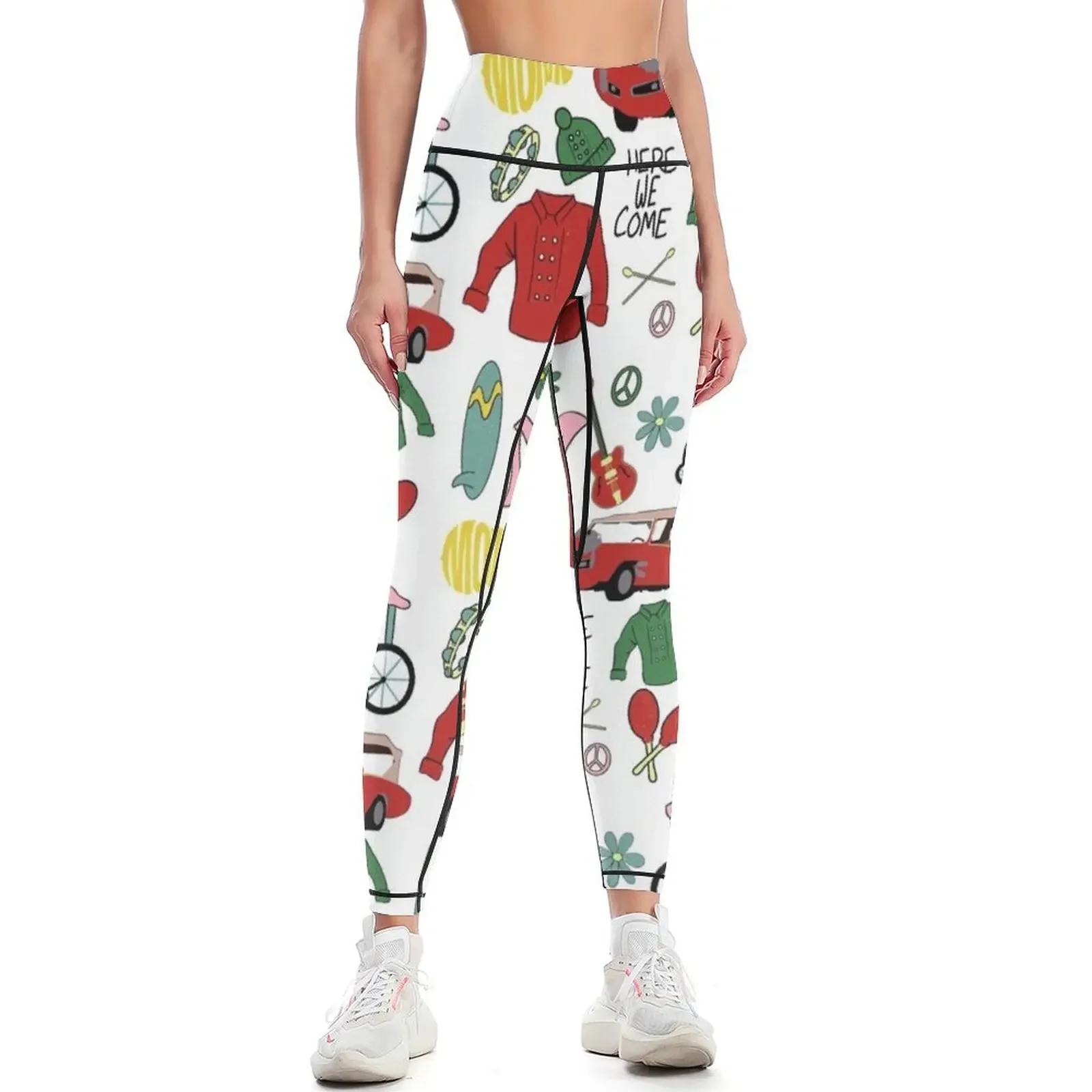 

Monkee Doodles Leggings joggers for Clothing fitness Pants sport sports woman gym Womens Leggings
