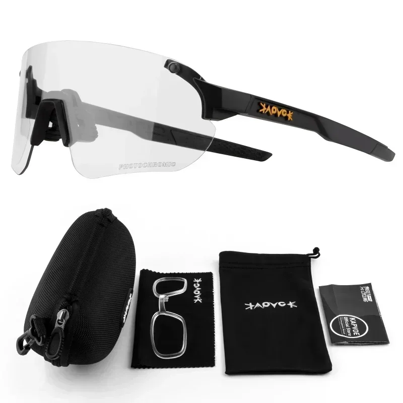 

Photochromic Cycling Sunglasses Cycling Glasses Men's Sports Eyewear Women Mountain Road Bike Goggles Outdoor Sports Equipment