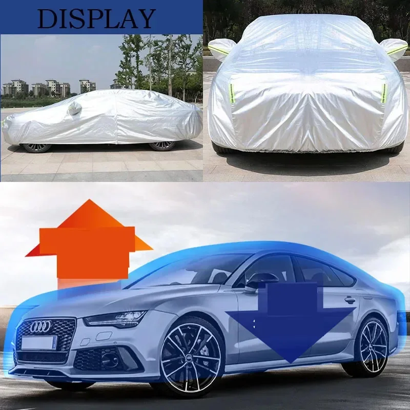 For Audi Q4 e-tron Exterior Car Cover Outdoor Protection Full Car Covers Snow Cover Sunshade Waterproof Dustproof Accessories