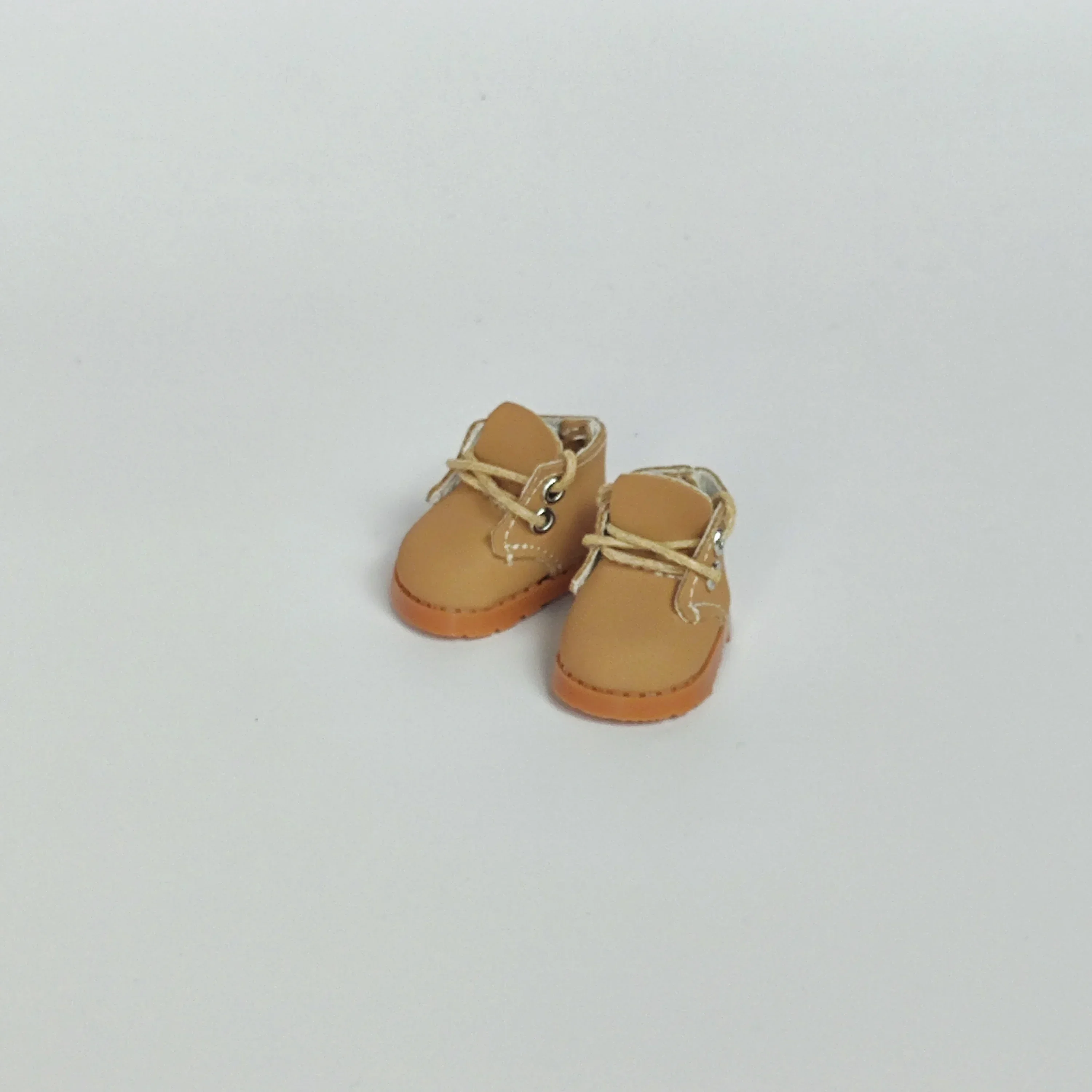 

3.8cm Doll Shoes Solid Color Pop Lace up Canvas Shoe PU Shoes For 17cm Labubu Doll Clothes Accessories,Girl's Toys Clothing Gift