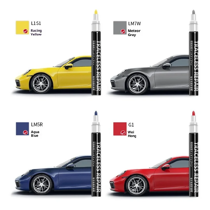 Car Scratch Repair Magic Original Factory Touch-Up Paint Pen Automotive Tools For Porsche Cayenne Panamera Macan 911 718