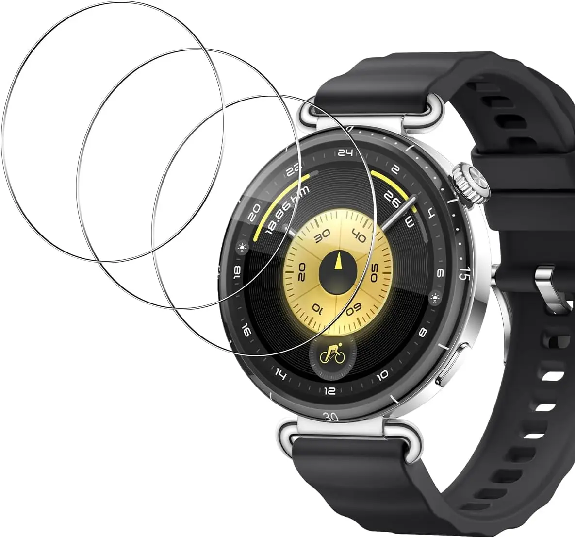 3Pcs/Pack Hydrogel Protective Film For Huawei Watch GT6 46mm 41mm/GT6 Pro 46mm Soft Clear Screen Protector Film