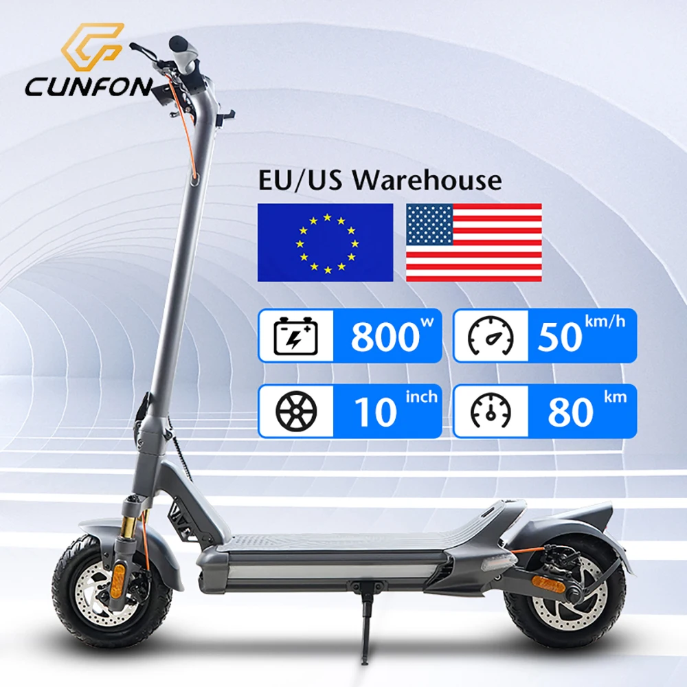 RZ800 Peak 1600w 48v 15.6ah Electric Scooter Fingerprint Unlock Mobile Software Connectable Mobile Phone Bluetooth Escooter