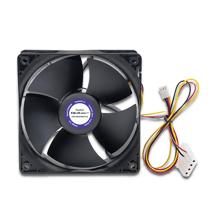 Qoltec Fan ForceFan 6000 RPM | 120 mm | 12V
