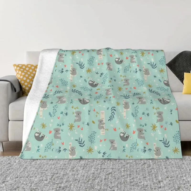 

Sloth Baby Blanket Sofa Cover Flannel Printed Animal Portable Super Soft Throw Blankets for Bed Bedroom Plush Thin Quilt