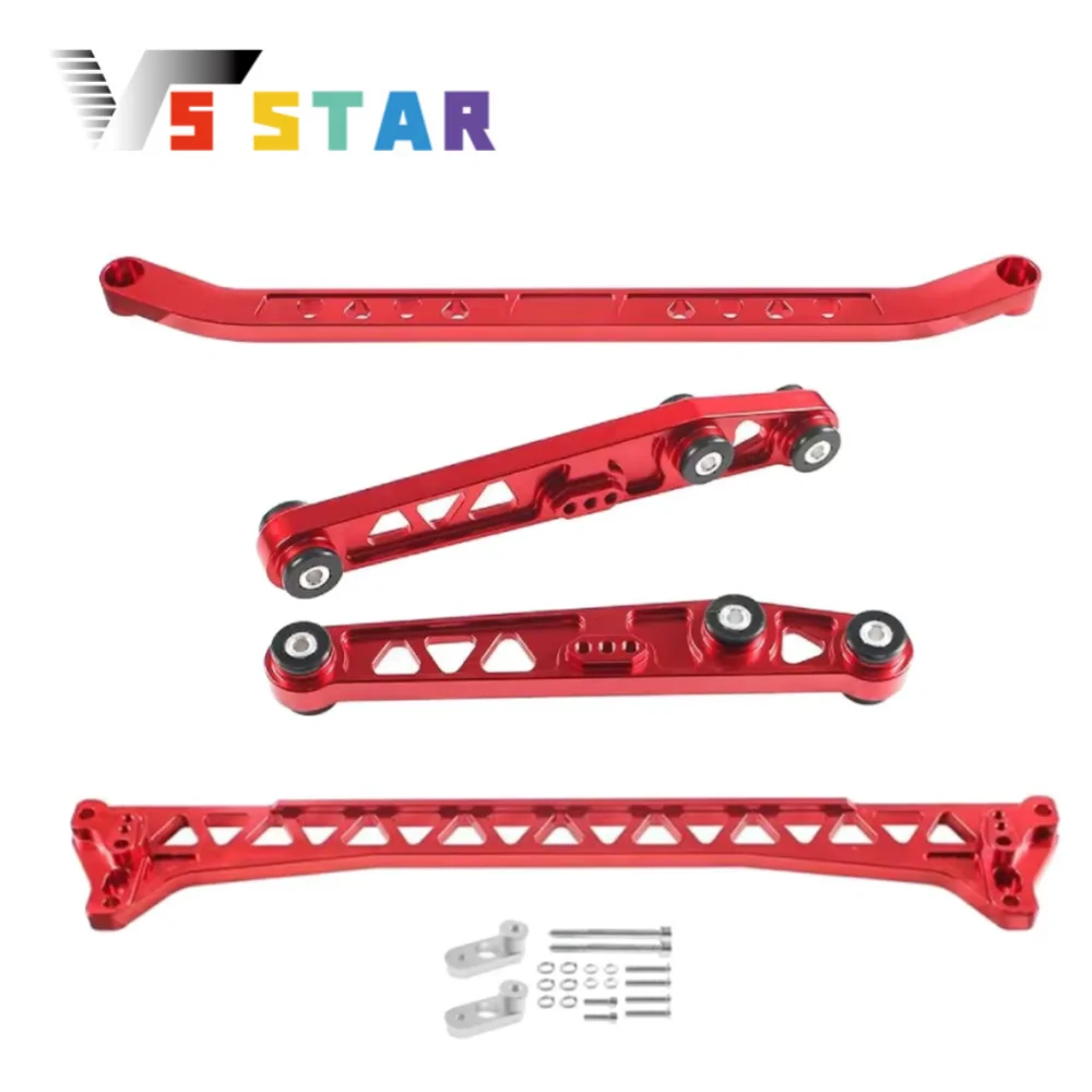 

Высококачественный алюминиевый задний нижний рычаг управления, комплект кронштейнов подрамника для Honda Civic 1992-1995 годов 1994-2001 Acura Integra Red