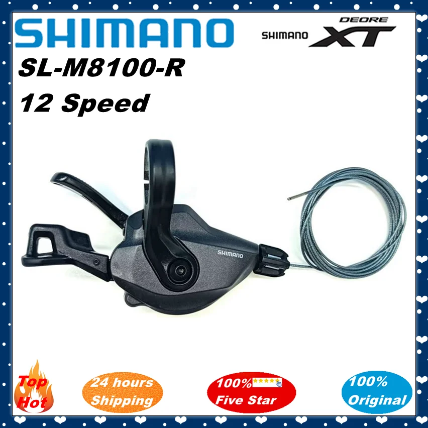 SHIMANO XT M8100 Shiftet Lever SL M8100 RAPIDFIRE Plus Shift Lever M8100 Shifter Lever 12-speed Derailleurs