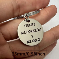 1PC Keychain To Boyfriend To My Husband Llavero Para Pareja, Regalo De San Valentín, Regalo De Cumpleaños
