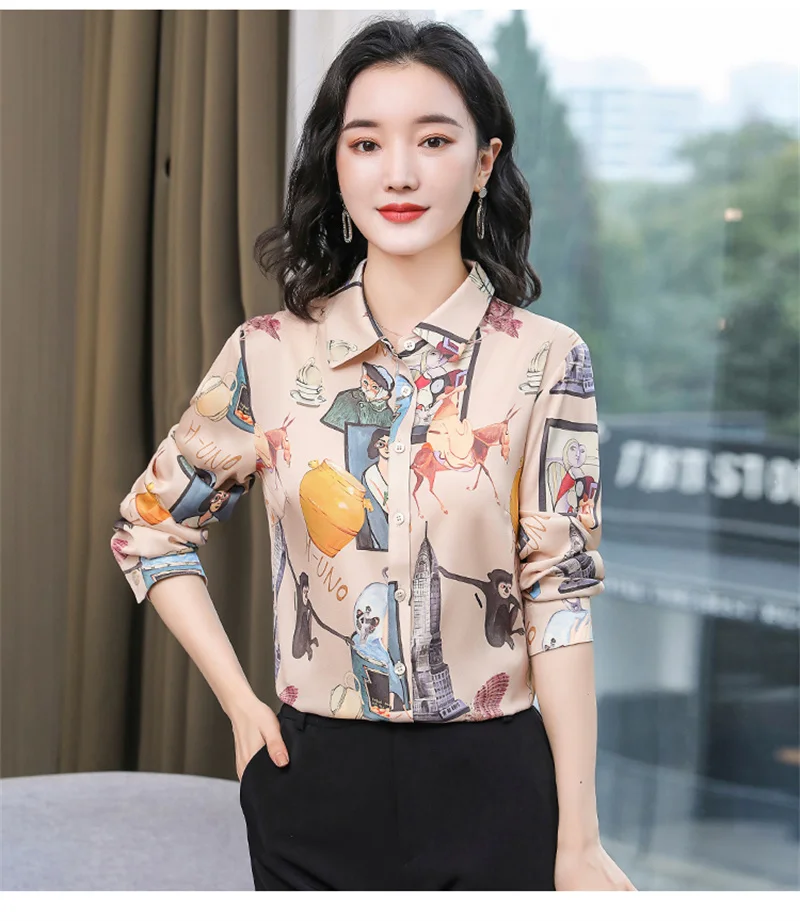 FANIECES 2XL 3XL Plus Size Fashion Summer Long Sleeve Shirts For Woman Blouse Female 2024 Elegant Korean Shirt Blusas 6273