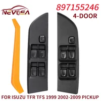 Para Isuzu TFR TFS 1999 2000 2009 Pickup Master interruptor de ventanilla eléctrica 897155246 botón de Control frontal vehículo de conducción derecha e izquierda