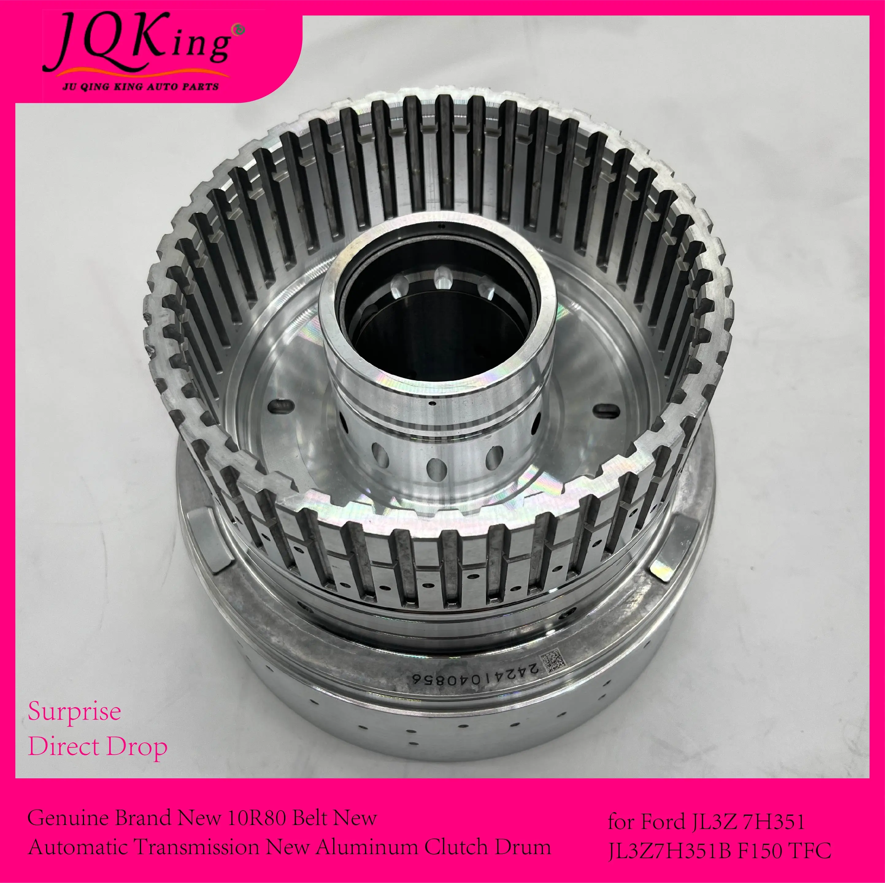 

Genuine Brand New 10R80 Belt New Automatic Transmission New Aluminum Clutch Drum for Ford JL3Z 7H351 JL3Z7H351B F150 TFC (w/pack