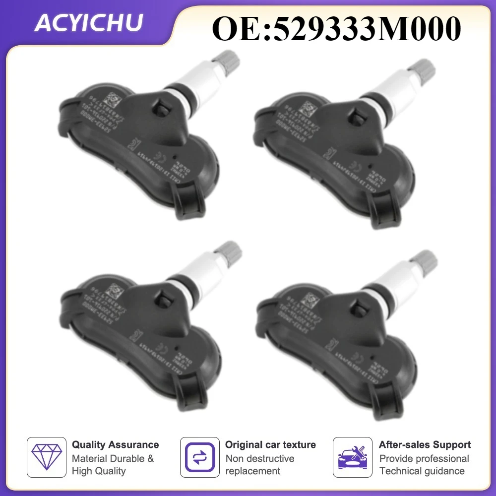 52933-3M000 Tire Pressure Monitor Sensor for Kia Sportage 2009-2013 For Hyundai Equus ix35 Genesis Tucson TPMS 434MHZ 529333M000