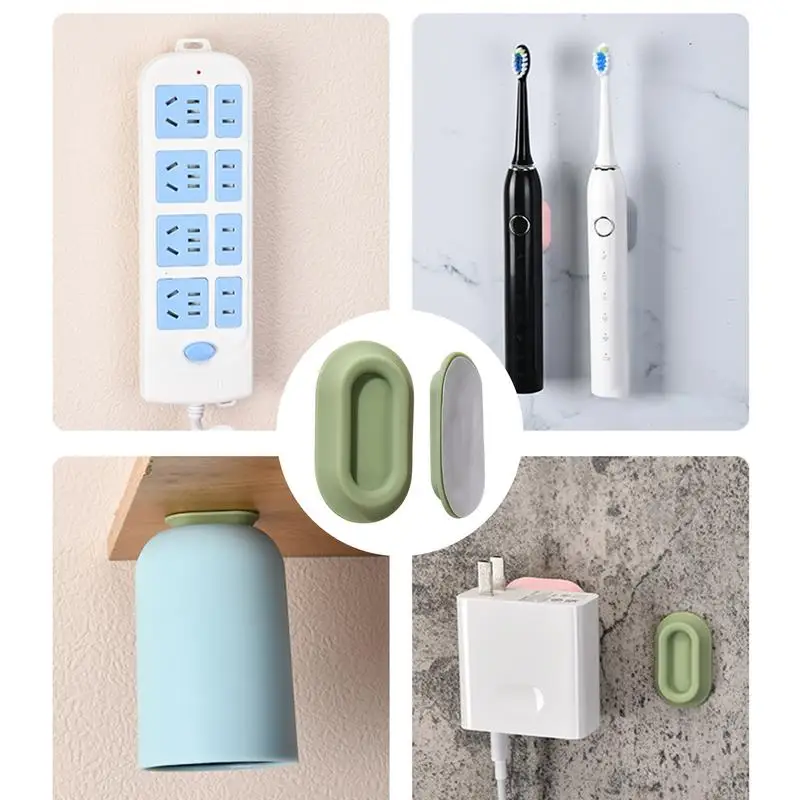 Magnetic Remote Control Holder For Refrigerator Remote Control Storage Sticker Wall Mount Adhesive Back Remote Control Holder