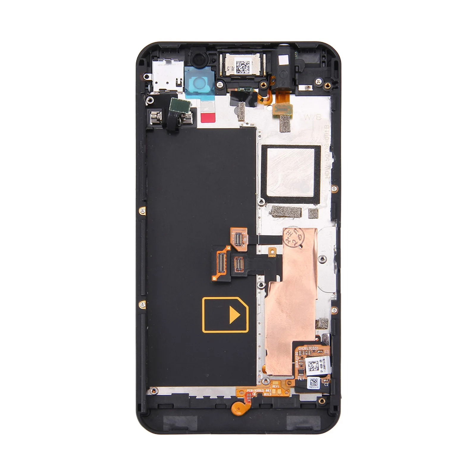 iPartsBuy for BlackBerry Z10 4G LCD Screen and Digitizer Full Assembly with Frame