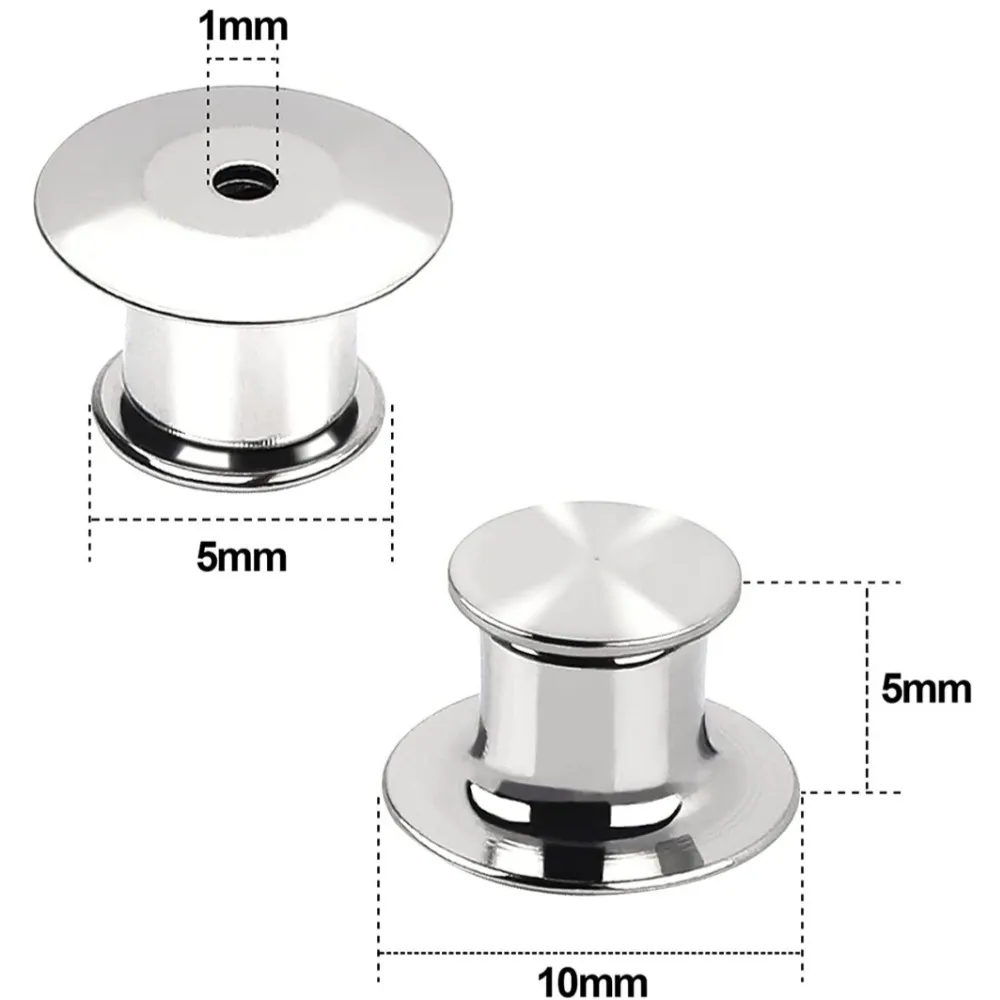 10/20 sztuk metalowy kołek blokujący tylny kołek blokujący Keeper zapięcie DIY podkład broszka klapa zabezpieczająca zamek akcesoria do wyrobu biżuterii