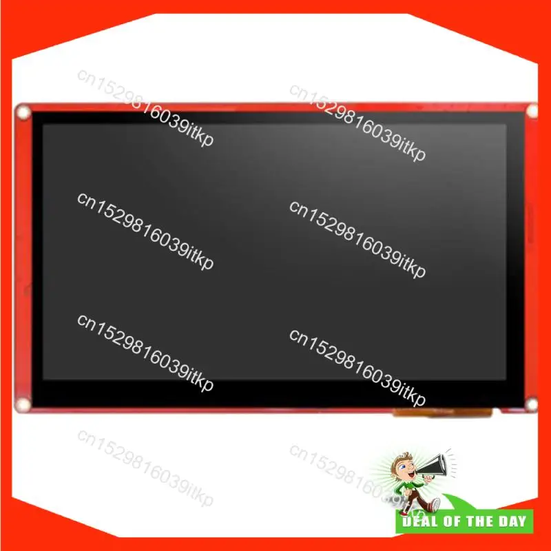 

August Nextion Smart Series Nx8048p070-011C7,0-дюймовый резистивный сенсорный Hmi-дисплей, ЖК-модуль, резистивный экран без корпуса