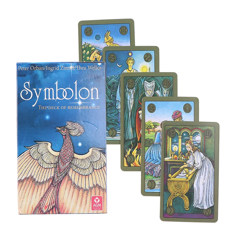 

Hot Symbolon Deck Oracle Cards Tarot Cards Party Prophecy Divination Board Game Gift