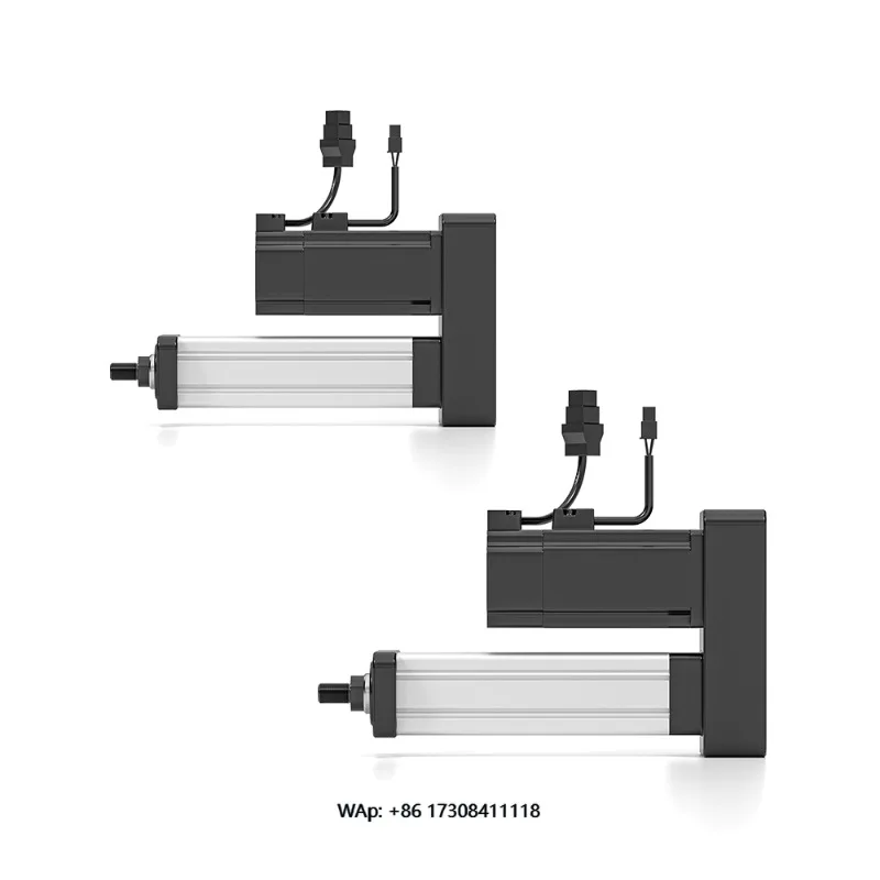 

Waterproof IP65 Electric Cylinder with Servo Motor 0.1-300 Ton Thrust Model S2 for Outdoor Applications