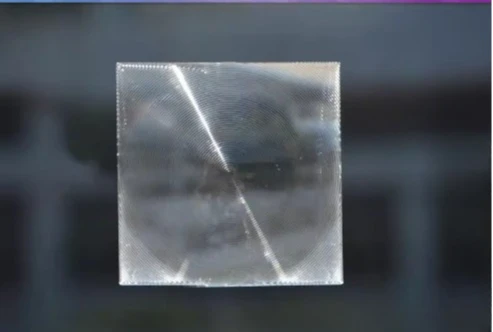 

50x50mm square Fresnel lens condenser lens concentric threaded lens high light transmittance