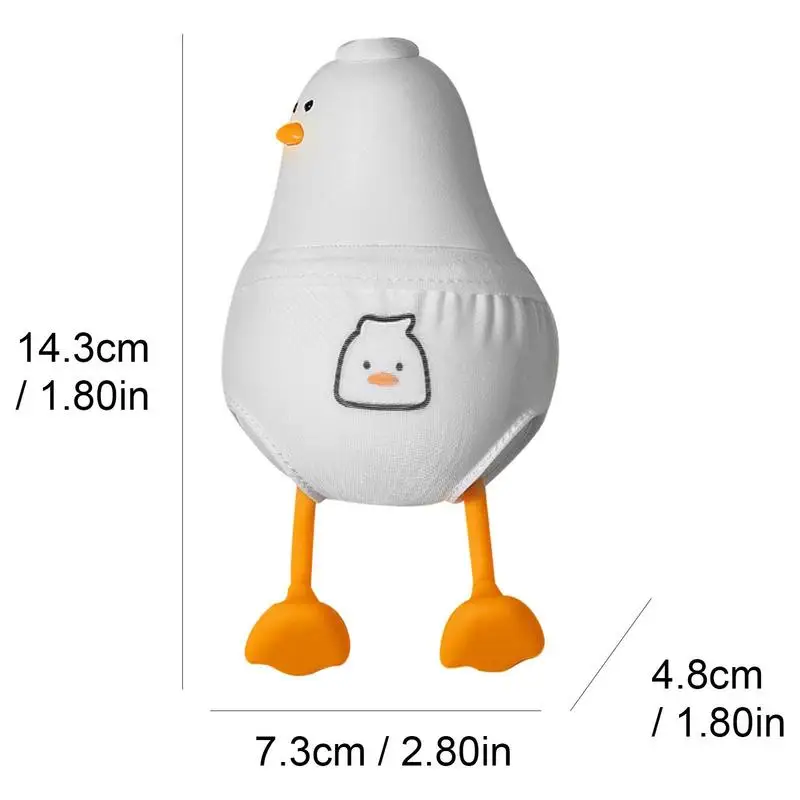 Hand Warmer Cute Duck Shape 4000mAh Rechargeable Warmer Power Bank Electric Portable Pocket Heater Indoor Out Door