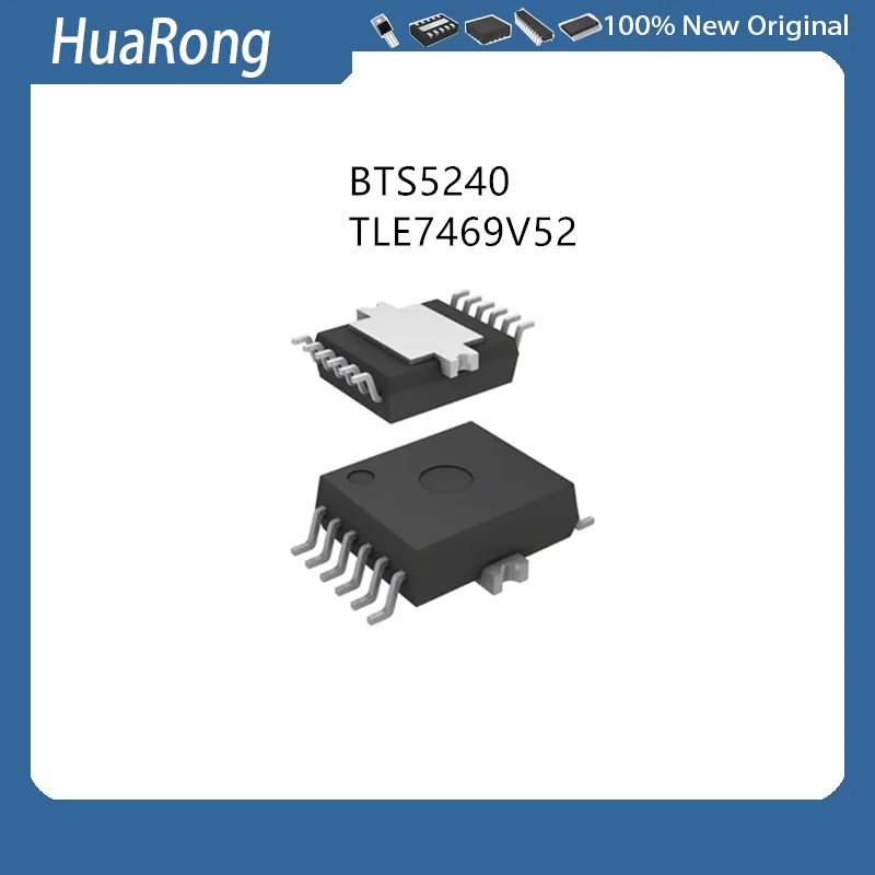 10Pcs/Lot BTS5240 BTS5240L   TLE7469V52 7469V52   HSOP12