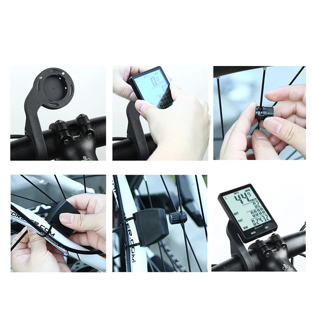 

Wireless Bike Odometer Speedometer Waterproof Cycling Computer Backlight For Road Mountain Folding Bikes Bike