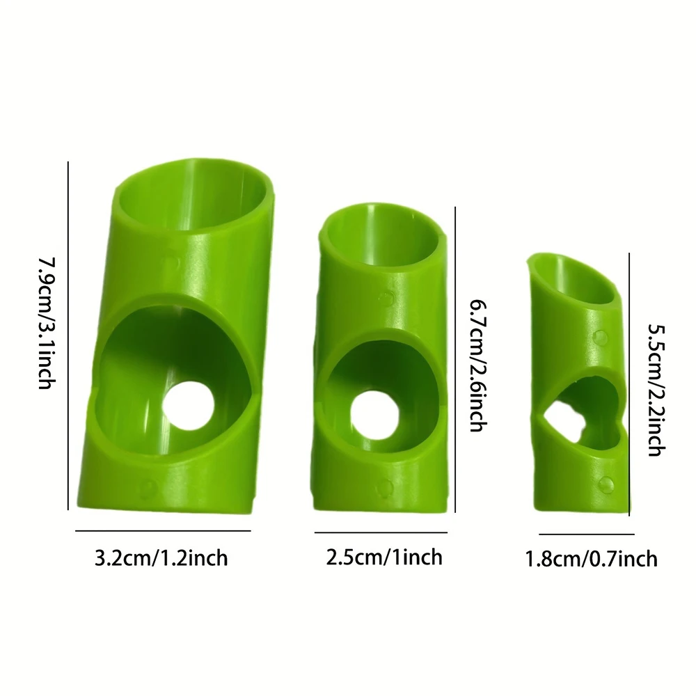 3Pcs Foam Pipe Cutter Tool Plastic Foam Pipe Insulation Cutting Guide Fixture Clamp for Homes Commercial Industries Supplies