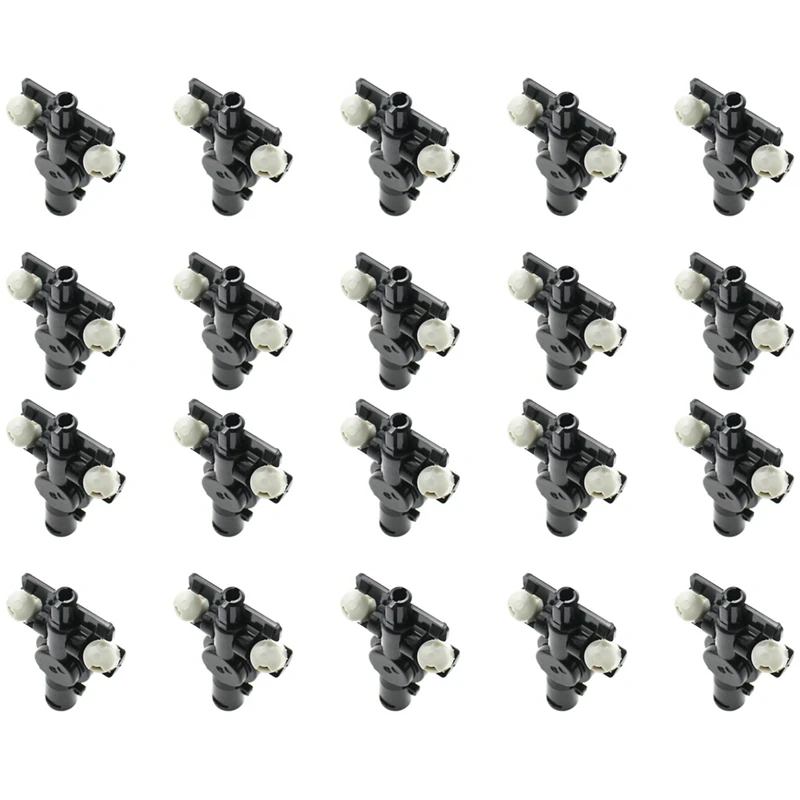 20X Headlight Water Spray Nozzle Washer Jet Connector Adapter Holder For Honda Lexus Suzuki Mazda Nissan Subaru