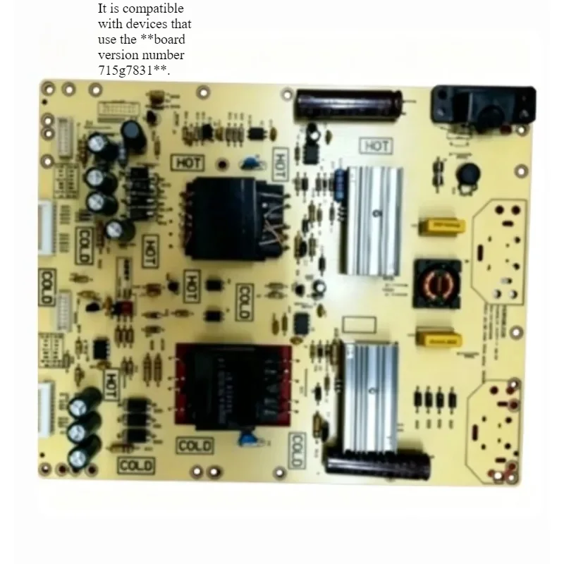 Universal TV Power Supply Board 715G7831-P01-000-002H, Replacement Circuit Board for LCD TV Repair