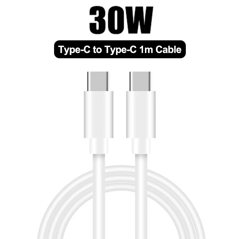 30W PD Fast Charging Adapter with USB Type-C Cable - Works for Google Pixel 9/8/7/6/10 Pro XL Phone Accessories