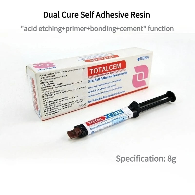 Dental Dual Curing Composite Self-adhesive Resin Cement All Ceramic Crown Inlay Veneer Post Crown All-around Acid Corrosion Free