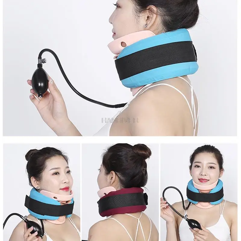Inflatable cervical traction device Home cervical correction neck brace Massage stretch neck brace Neck immobilizer