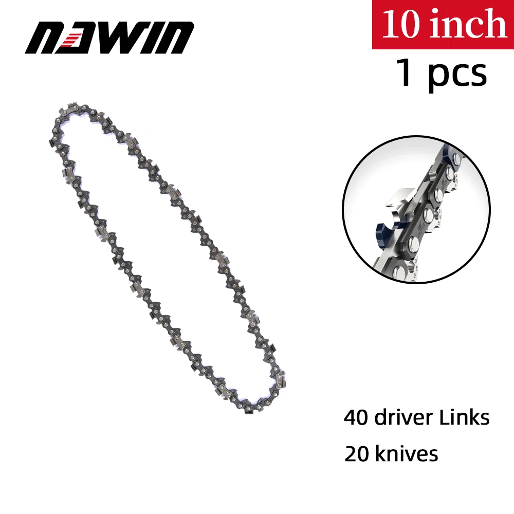 NAWIN Chains for electric chain saws 4/6/8/10/12/16 inch wood saws chain saws