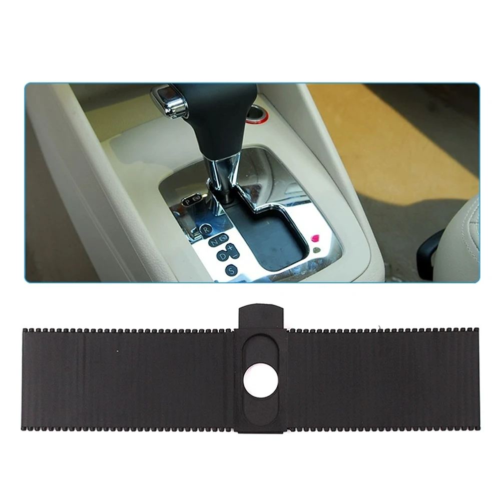 Car Automatic Transmission Gear Shift Slider Strip Shift Dust Cover For VW Polo 6N 9N Golf 4 Jetta A4 Bora MK4 Beetle 2005-2010