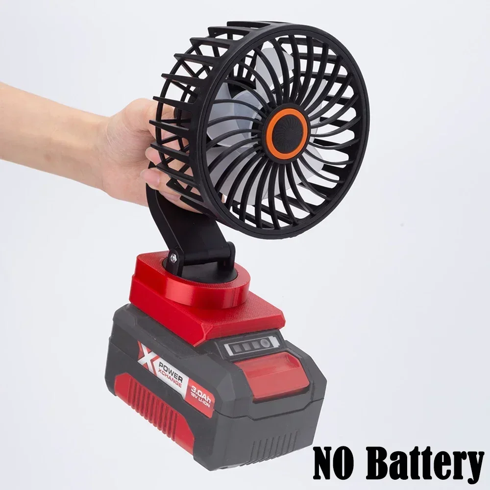 Portable Workshop Fan for Ozito 18V for Einhell Power X-Change Lithium Battery Bare Fan Power Tool Accessories (NO Battery)