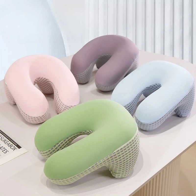1 Uds. Almohada para siesta de doble cara, almohada para dormir, escuela primaria, aula, mesa, almohada, Almohadas Dormir, almohada de látex