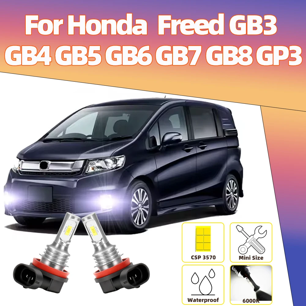 2Pcs Led Car Fog La…