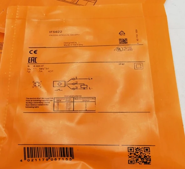 

Новый бесконтактный датчик IF5622 IF5770 IF5898 IF5904 IF5905 IF5906. В наличии. Быстрая доставка.