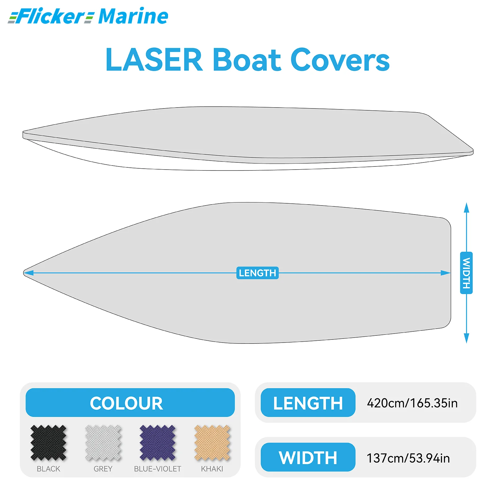 

Чехлы для лодок ЛАЗЕРНО-шлюпки Чехлы для лодок — прочная водонепроницаемая и устойчивая к ультрафиолетовому излучению морская полиэфирная ткань