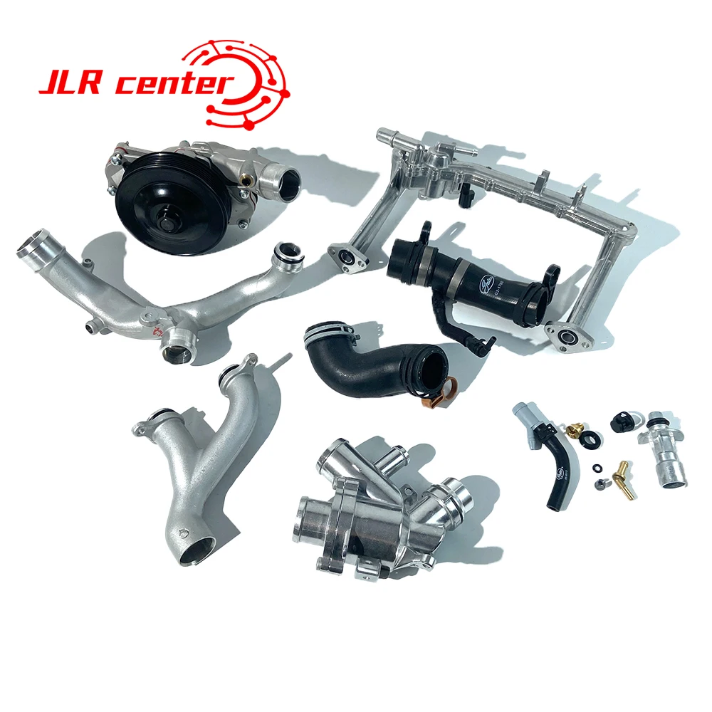 Cooling system upgrade kit for Jaguar Land Rover 3.0L V6 turbocharged engine LR097165 LR117568 LR048474 LR045239 LR109401