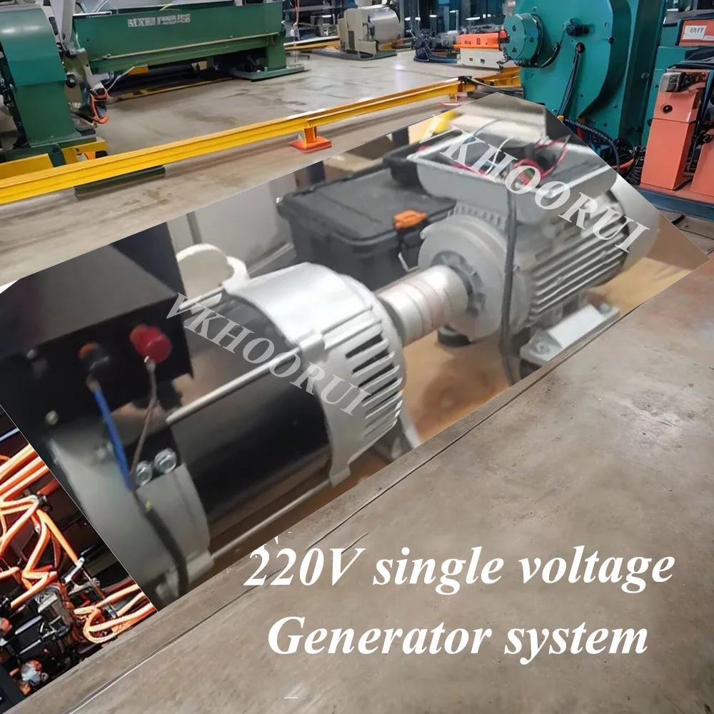 Hoog rendement 20KW 30KW permanente magneet AC-generator 220V380V 50Hz driefasig met spanningsregelaar voor stabiel vermogen