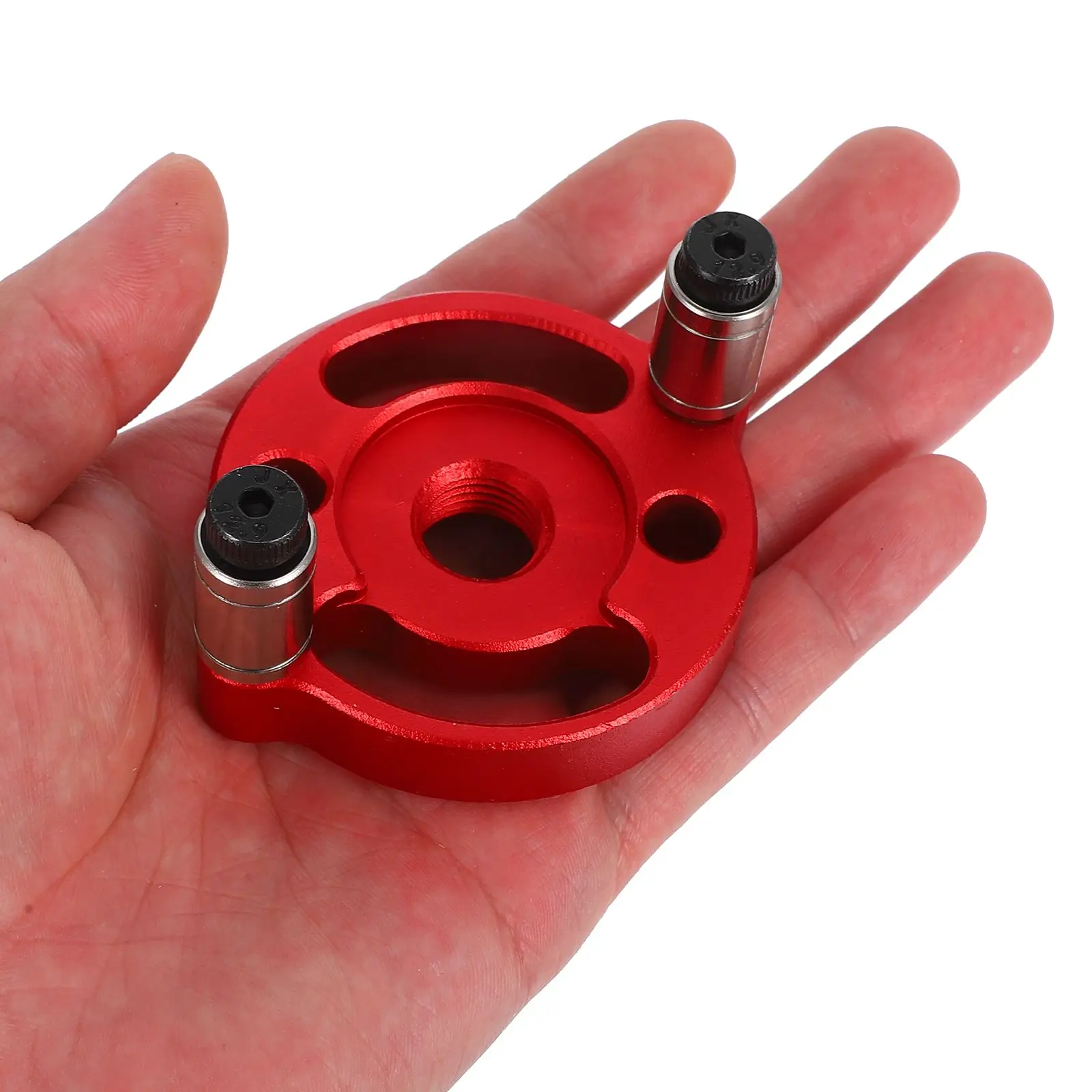 

Woodworking Drilling Tools Vertical Punch Locator Stainless Steel Portable Dowel Jig Hole Splicing Precision